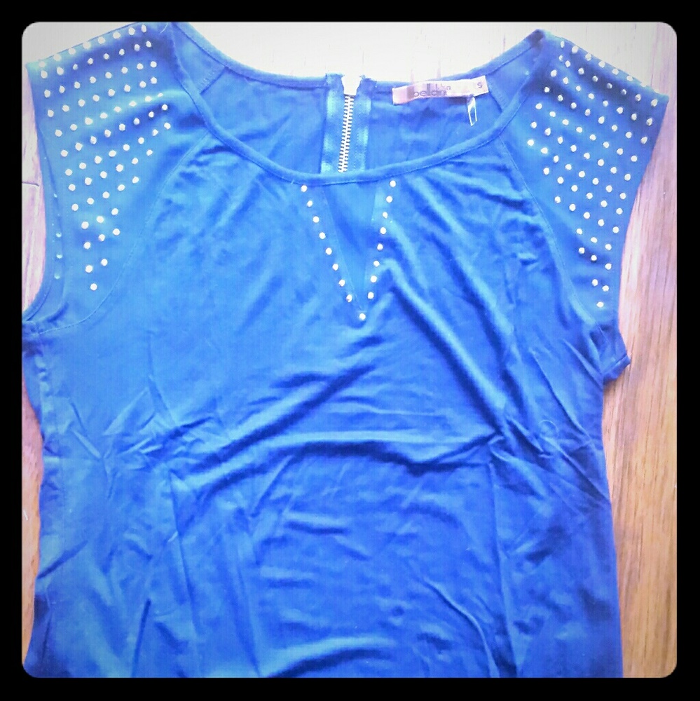 Beautiful and classy navy blue shirt